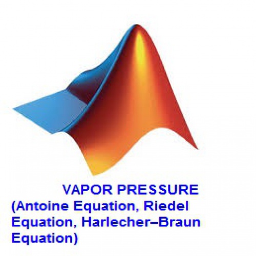 You are currently viewing کد متلب محاسبه ی فشار بخار تری متیل پنتان با استفاده از معادلات آنتوان، ریدل، برون (Antoine Equation, Riedel Equation, Harlecher–Braun Equation)