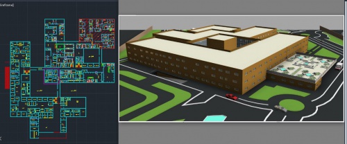 You are currently viewing پروژه کامل طراحی بیمارستان ( اتوکد + رویت )