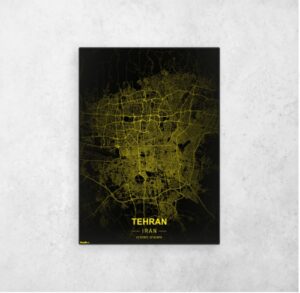 Read more about the article پوستر نقشه مدرن شهر تهران در فرمت pdf