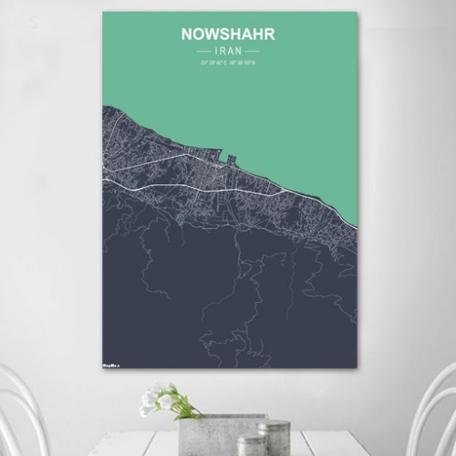 You are currently viewing پوستر نقشه مدرن شهر نوشهر در فرمت pdf