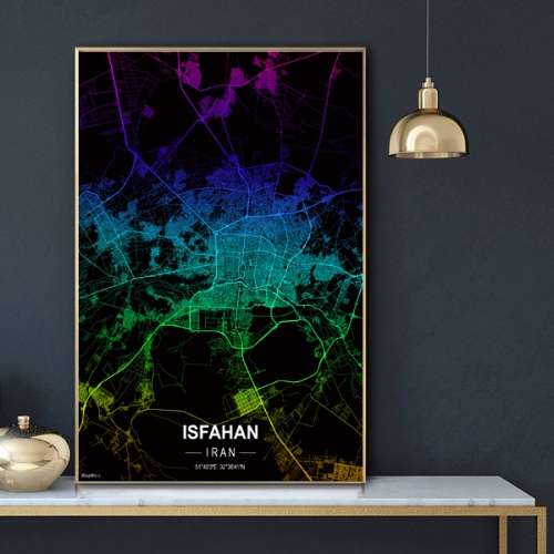 You are currently viewing پوستر نقشه مدرن شهر اصفهان در فرمت عکس با کیفیت بالا