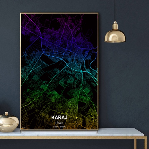 You are currently viewing پوستر نقشه مدرن شهر کرج در فرمت عکس با کیفیت بالا