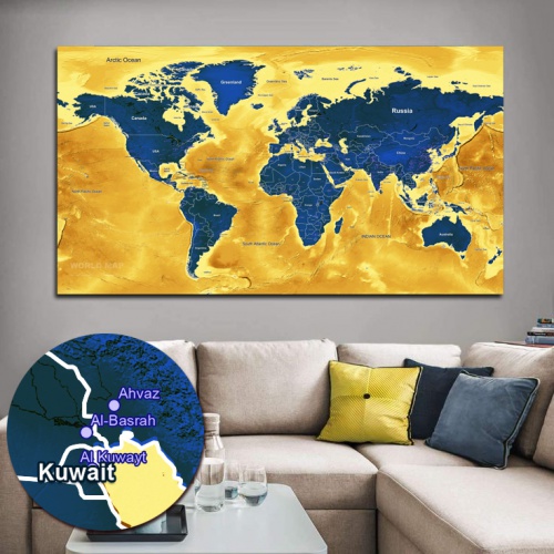 You are currently viewing دانلود نقشه جهان با جزئیات دارای بافت زمینه زیبا مناسب چاپ برای تابلو دیواری