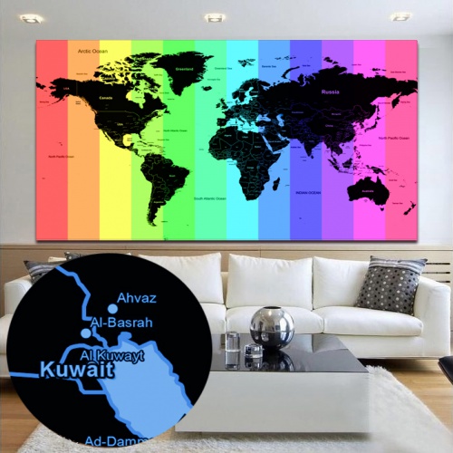 You are currently viewing دانلود نقشه جهان با جزئیات دارای بافت زمینه زیبا مناسب چاپ برای تابلو دیواری