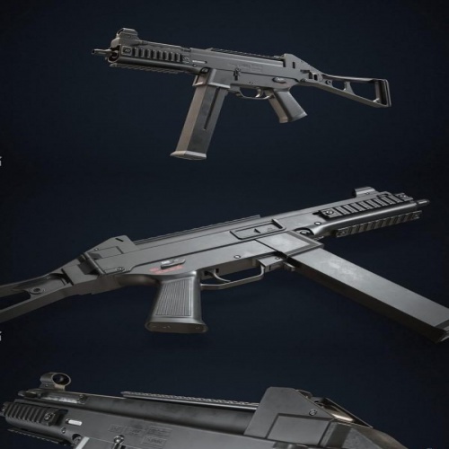 You are currently viewing مدل سه بعدی Heckler_Koch UMP 45