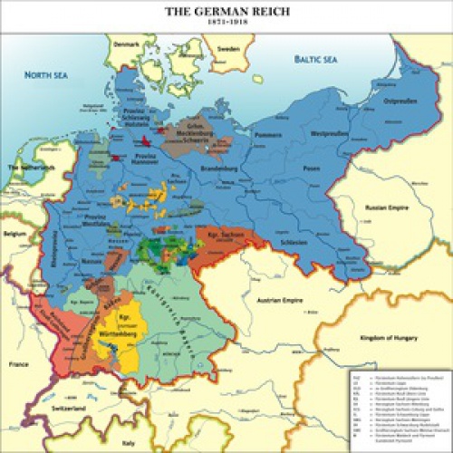 You are currently viewing پاورپوینت کامل و جامع با عنوان بررسی وحدت آلمان در 20 اسلاید