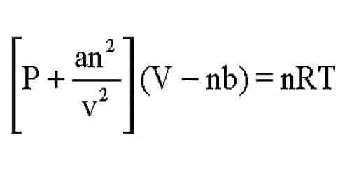 You are currently viewing محاسبه حجم مولی فازها با معادله حالت واندروالس و ردلیش کوانگ