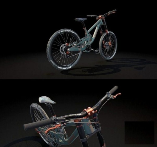 You are currently viewing مدل سه بعدی دوچرخه کوهنوردی Mountain Bike