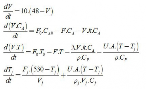 You are currently viewing حل معادلات دیفرانسیل مربوط به راکتور CSTR با رانج کاتا مرتبه 4 (متلب)