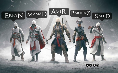 You are currently viewing فایل PSD گیمینگ سبک بازی Assassin\’s creed – پارت دهم