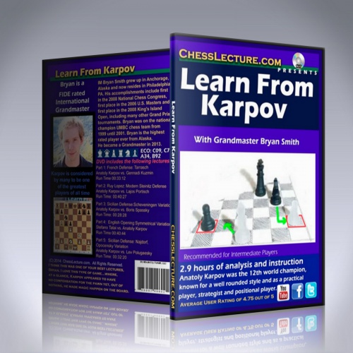 You are currently viewing تفسیر بازی های جنجالی و بسیار آموزنده آناتولی کارپف با تدریس استاد بزرگ برایان اسمیت-Learn from Anatoly Karpov