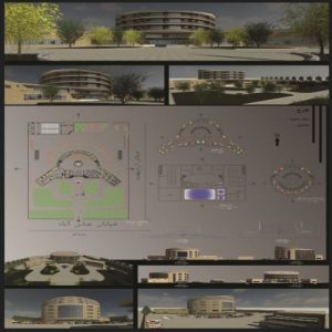 Read more about the article پروژه کامل هتل 5 طبقه با فرمی زیبا و جذاب