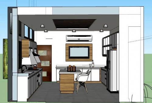 You are currently viewing طرح تری دی اسکچاپ طراحی داخلی آشپزخانه مسکونی مدرن