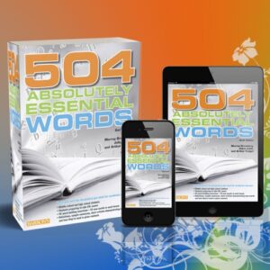 Read more about the article مجموعه کامل ویدیویی کتاب 504 همراه با تلفظ، فونتیک و مثال برای تک تک واژه ها  + بخش More Difficult Words !