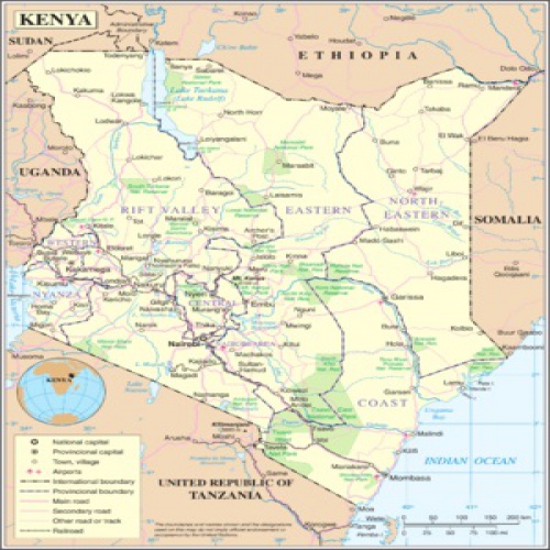 You are currently viewing پاورپوینت کامل و جامع با عنوان بررسی جغرافیای کشور کنیا در 19 اسلاید