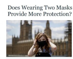 Read more about the article درس 3 – آیا پوشیدن دو ماسک موجب محافظت بیشتر می شود؟