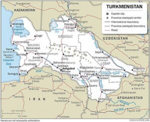 Read more about the article پاورپوینت کامل و جامع با عنوان بررسی جغرافیای کشور ترکمنستان در 22 اسلاید