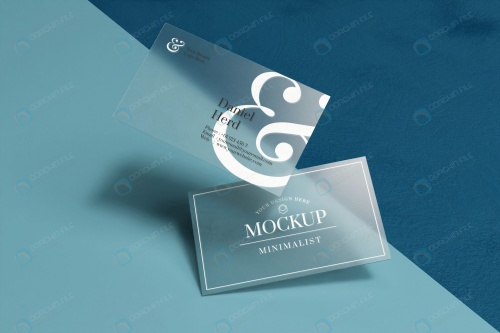 You are currently viewing موکاپ کارت ویزیت تجاری شفاف