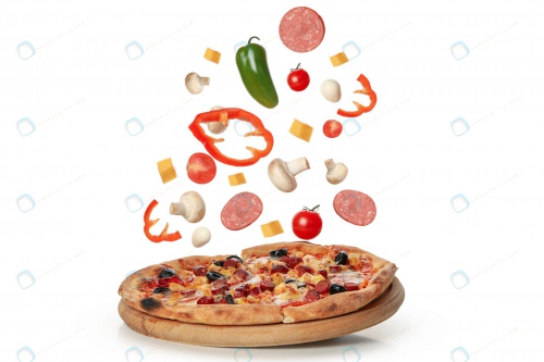 You are currently viewing تصویر تبلیغاتی پیتزا با قارچ و فلفل