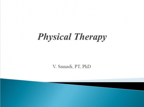 You are currently viewing جزوه درسی اصول توانبخشی مبحث فیزیوتراپی (Physical Therapy ) رشته مهندسی پزشکی