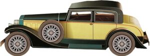 Read more about the article ماکت اتومبیل کلاسیک HISPANO مدل 1934