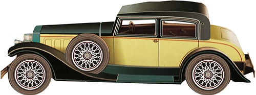 You are currently viewing ماکت اتومبیل کلاسیک HISPANO مدل 1934