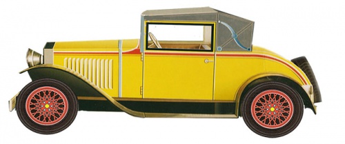 You are currently viewing ماکت اتومبیل کلاسیک ROADSTER مدل 1929