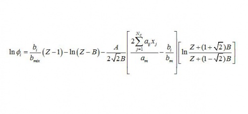 You are currently viewing اثبات رابطه ضریب فوگاسیته (Fugacity Coefficient) ماده خالص با معادلات حالت اس آر کی و پنگ رابینسون