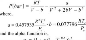 Read more about the article اثبات روابط ضرایب (a و b) معادله حالت پنگ-رابینسون