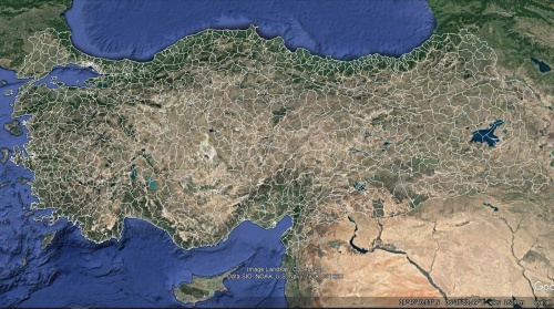 You are currently viewing دانلود شیپ فایل ( Shapefile ) استان ها و شهرستان های جمهوری ترکیه با قابلیت استفاده در نرم افزارهای GIS و گوگل ارث