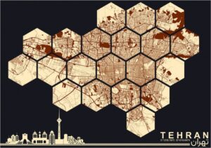 Read more about the article پوستر نقشه pdf گرافیکی خیابان های شهر تهران در سایز A3