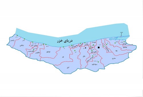 You are currently viewing وکتور استان مازندران به تفکیک شهرستان ها