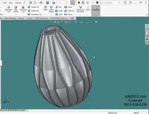 Read more about the article آموزش پیشرفته سالیدورک solidworks ایجاد جام شیار هفتی