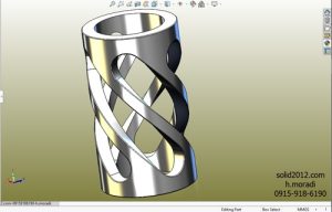 Read more about the article آموزش پیشرفته سالیدورک solidworks دستور wrap